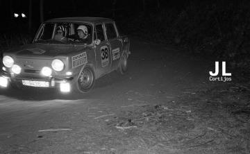 Salvador Gisbert – Juan Manuel Blanco (Simca 1000 Rallye). Rally Costa Brava 1972 (Foto: José Luis Cortijos)